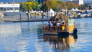 Party boat in Kelowna BC Harbour