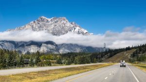 Taken from inside the RV driving towards Banff - gorgeous