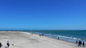 North Sea waves across top and Baltic Sea waves at the bottom        