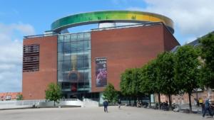 Aros Art Museum Panoramic Rainbow Display   