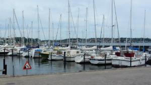 Interesting Parking Lot sign in Marina      