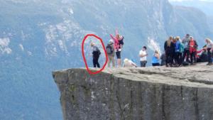 Pulpit Rock Climb, Norway  