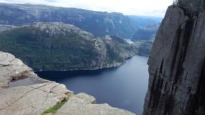 Pulpit Rock Climb, Norway  