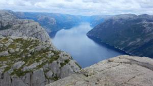 Pulpit Rock Climb, Norway  