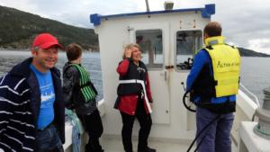 Heading to Salmon Farm      