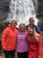 Elin and Helene with us      