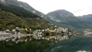 Hardangerfjord arm: Sorfjorden, Norway         