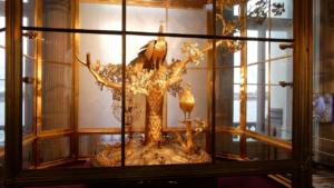 Hermitage, unusual clock, St. Petersburg, Russia          