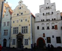 Three Brothers, Riga, Latvia          