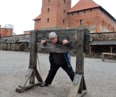 Mike was bad, Trakai Castle, Lithuania    