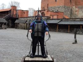 Mike was bad, Trakai Castle, Lithuania    