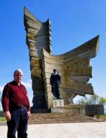 War Memorial near Minis, Romania          