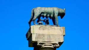 Romulus and Remus, Timisoara, Romania            