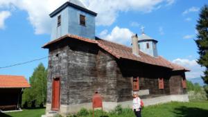 Wooden Orthodox church, Romania    